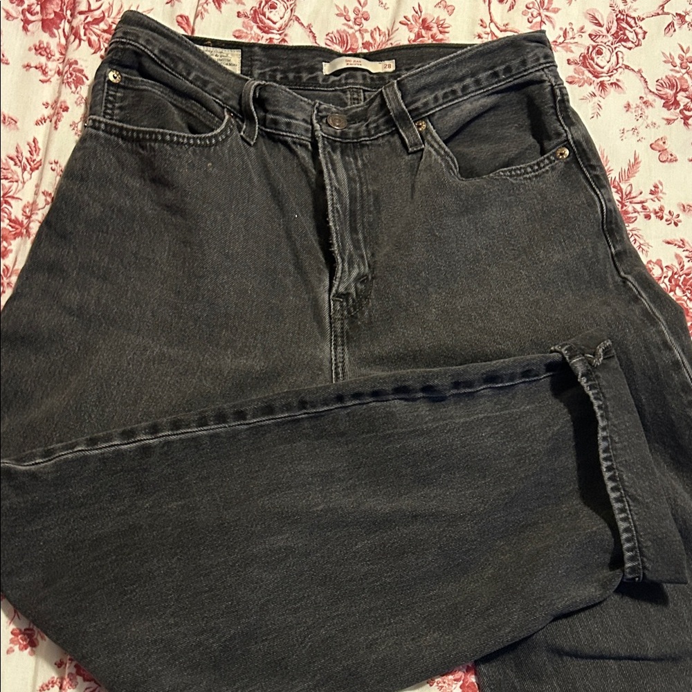 Levi’s Dad Jeans High-Rise Straight Leg Jeans